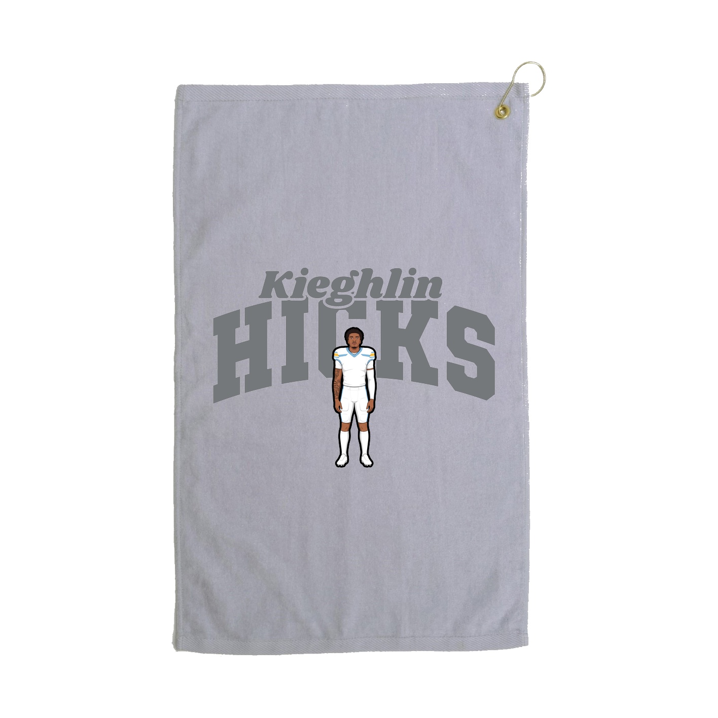 Golf Towel — Signature Arch in Grey