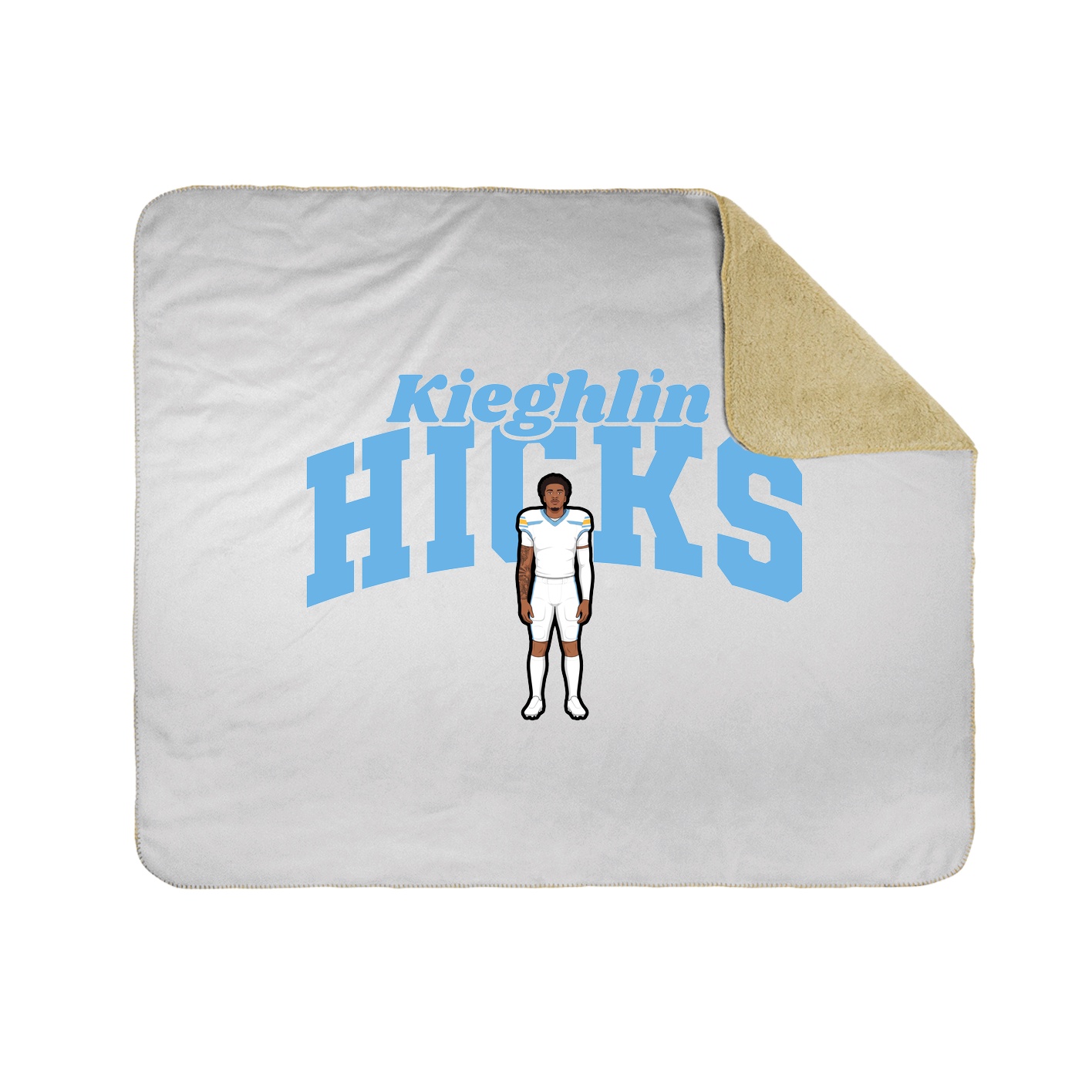 Throw Blanket — Signature Arch in White