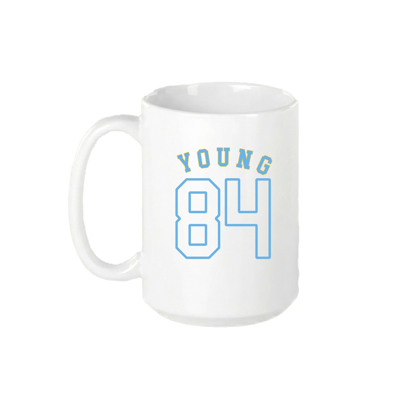 15oz Coffee Mug — Shirsey Arch in White