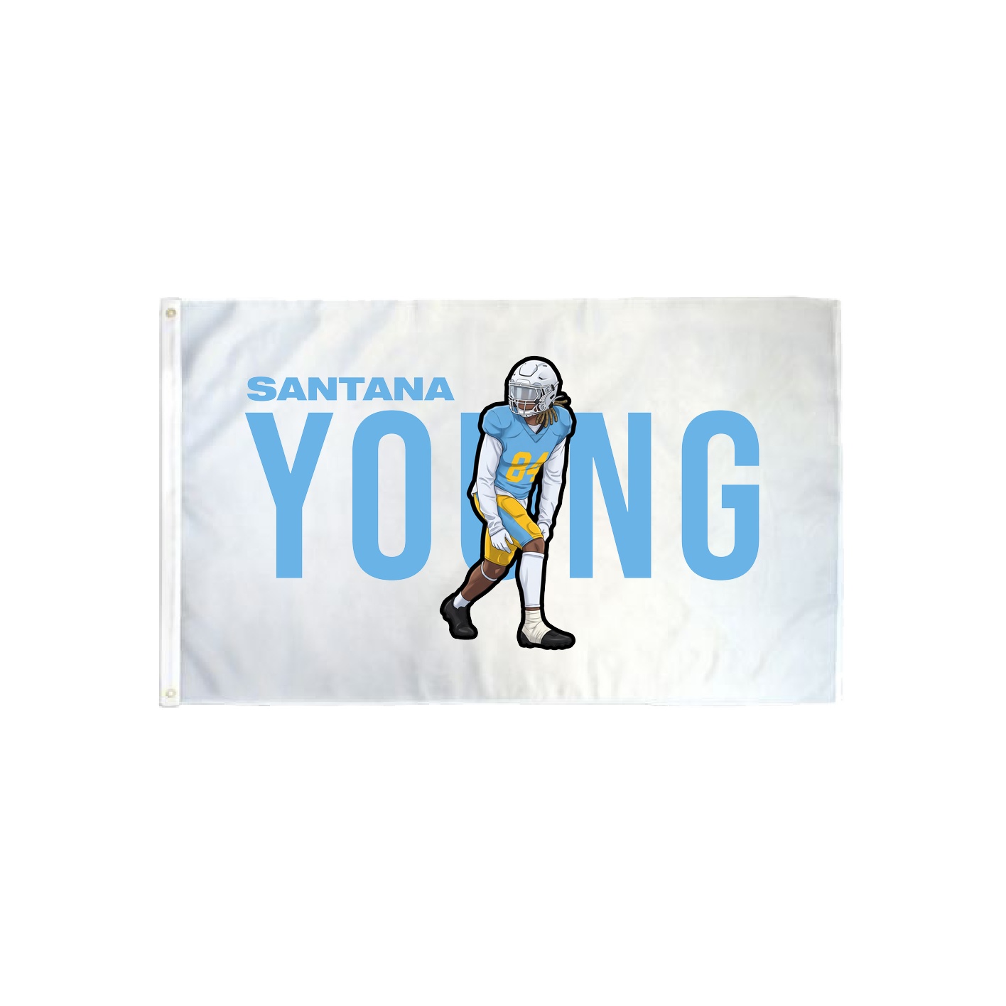 3x5 Flag — Player Name in Classic