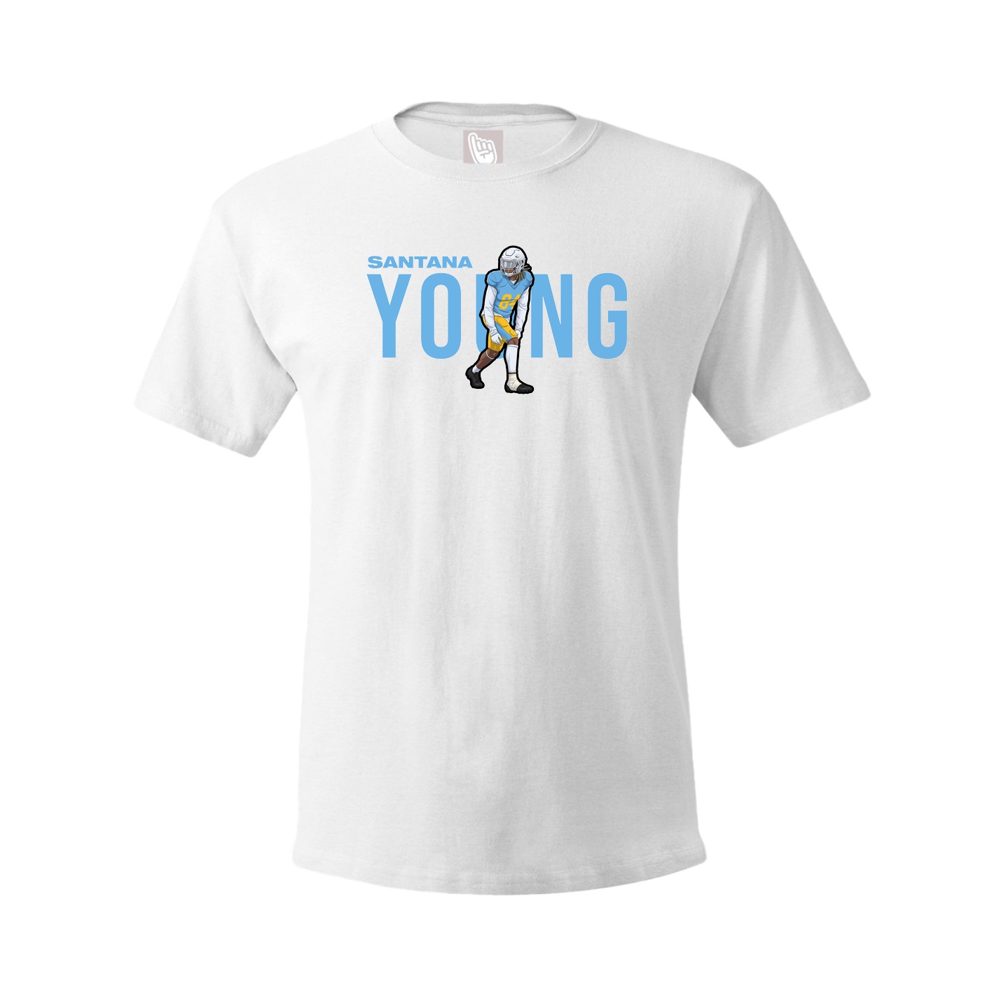 Youth Tee — Player Name in White