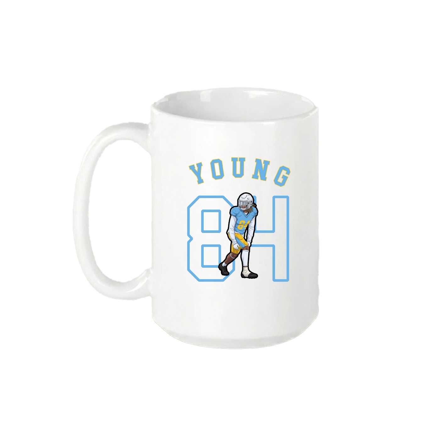15oz Coffee Mug — Shirsey Arch in White