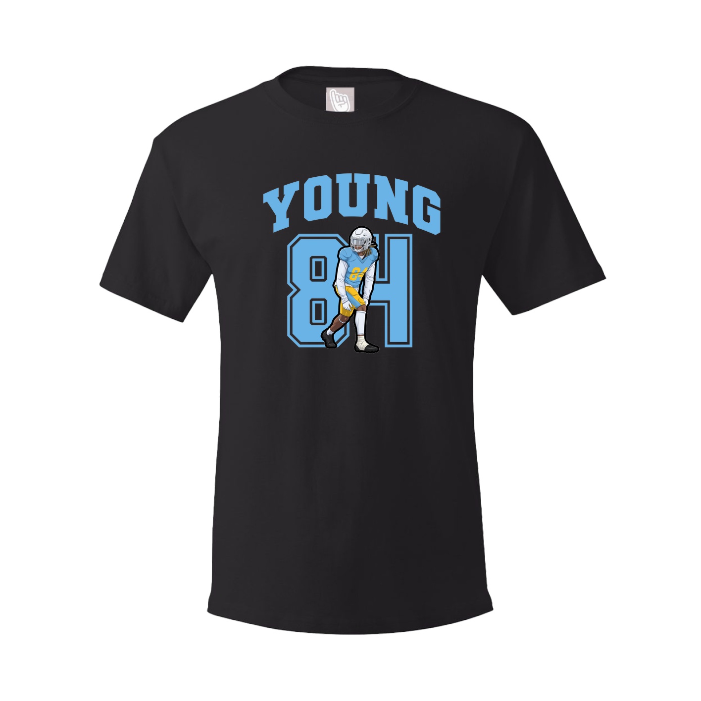 Youth Tee — Number in Black