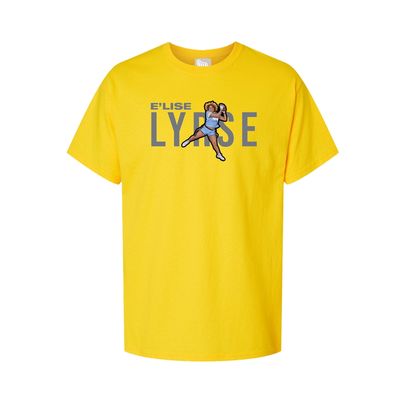Youth Tee — Player Name in Gold