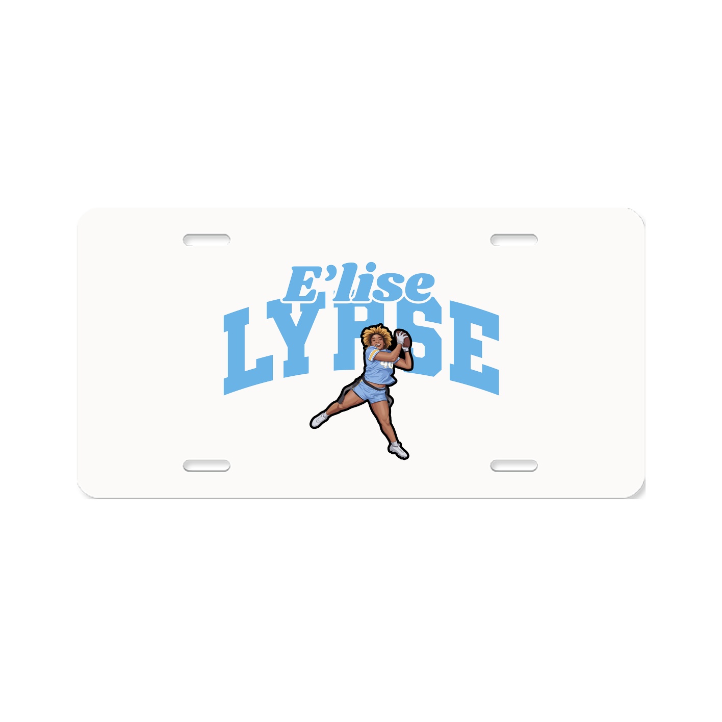 License Plate — Signature Arch in Classic