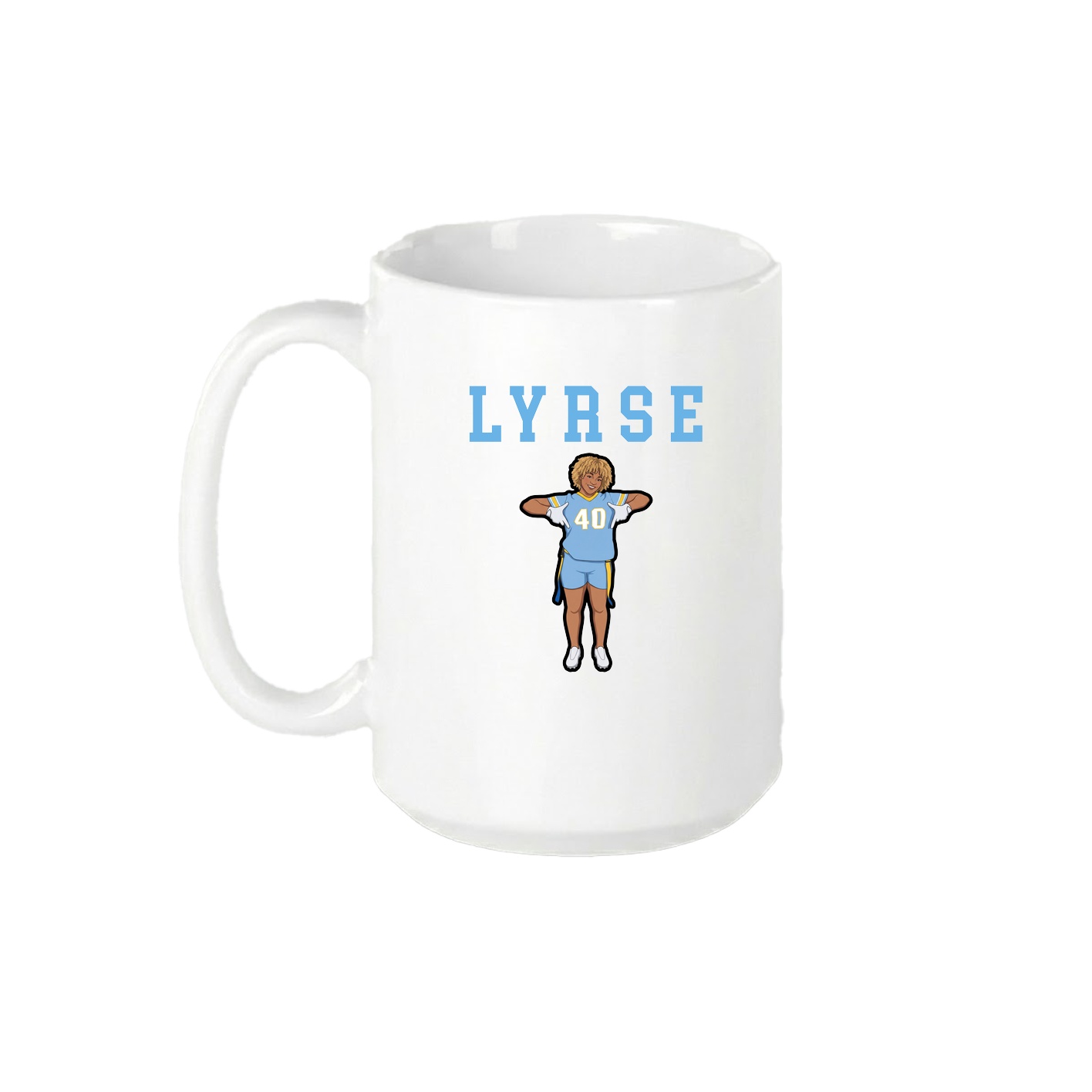 15oz Coffee Mug — Shirsey in White