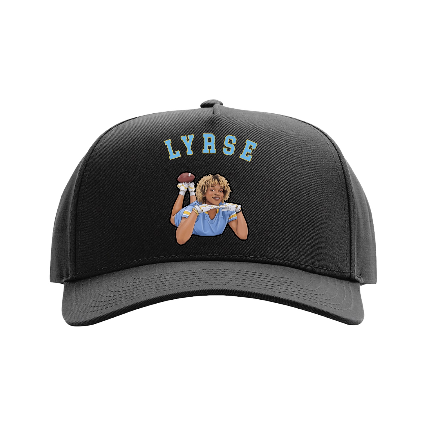 Full Fabric Five-Panel Champ Cap