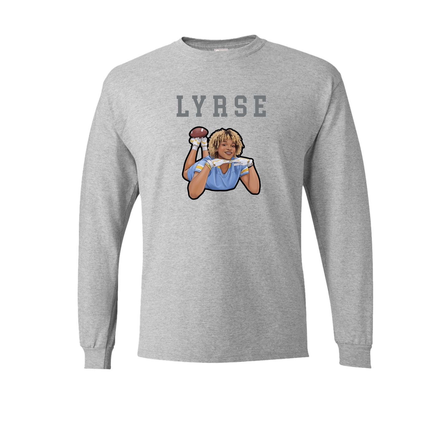 Long Sleeve Tee — Shirsey in Grey