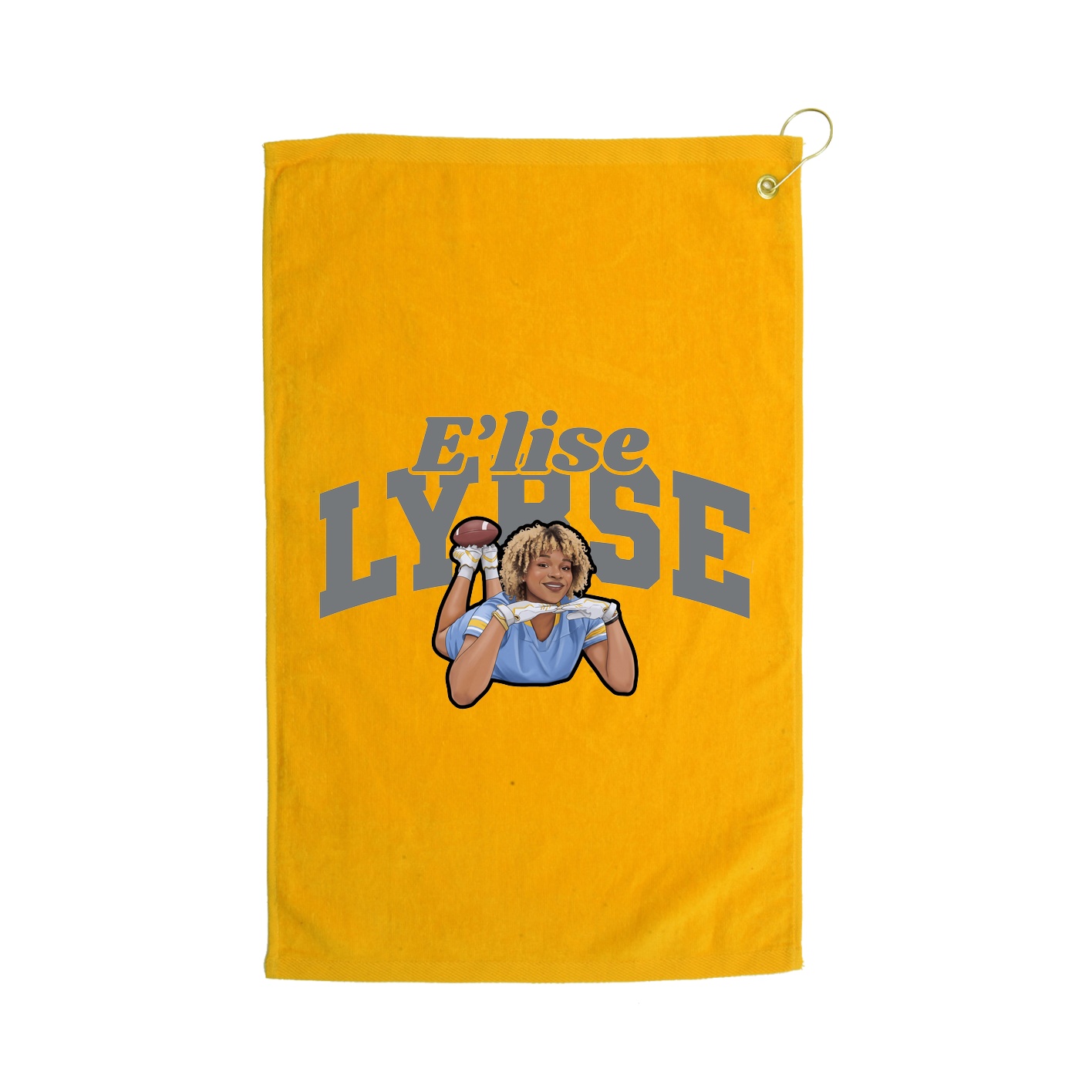 Golf Towel — Signature Arch in Gold