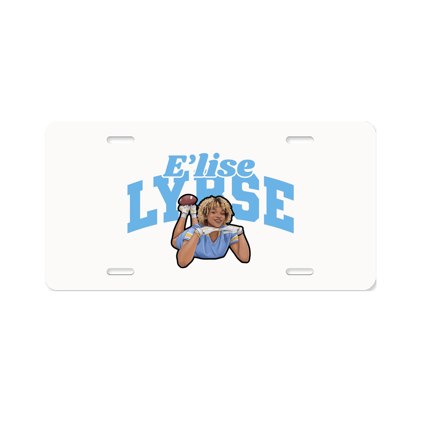 License Plate — Signature Arch in Classic