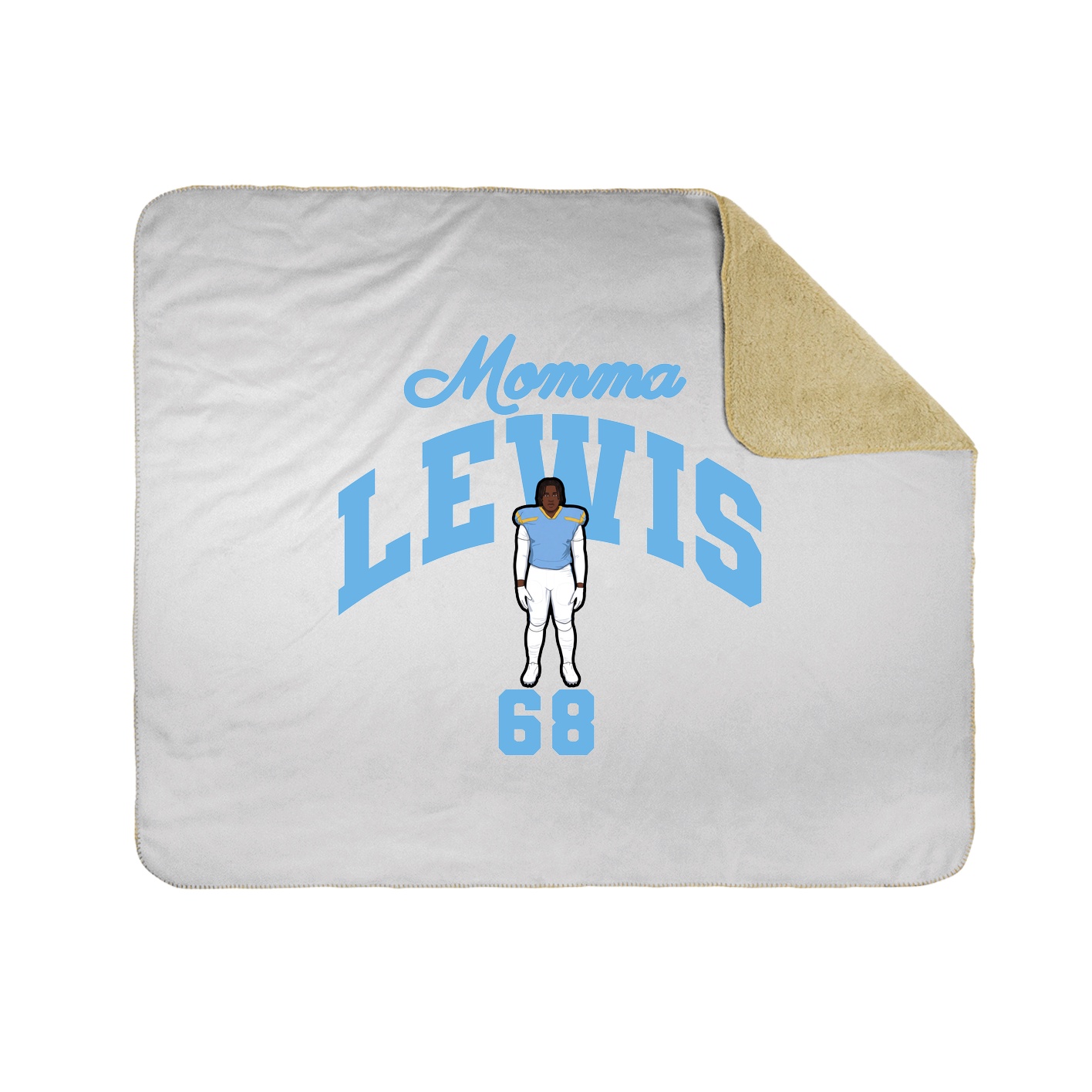 Throw Blanket — Mothers Day Arch in White