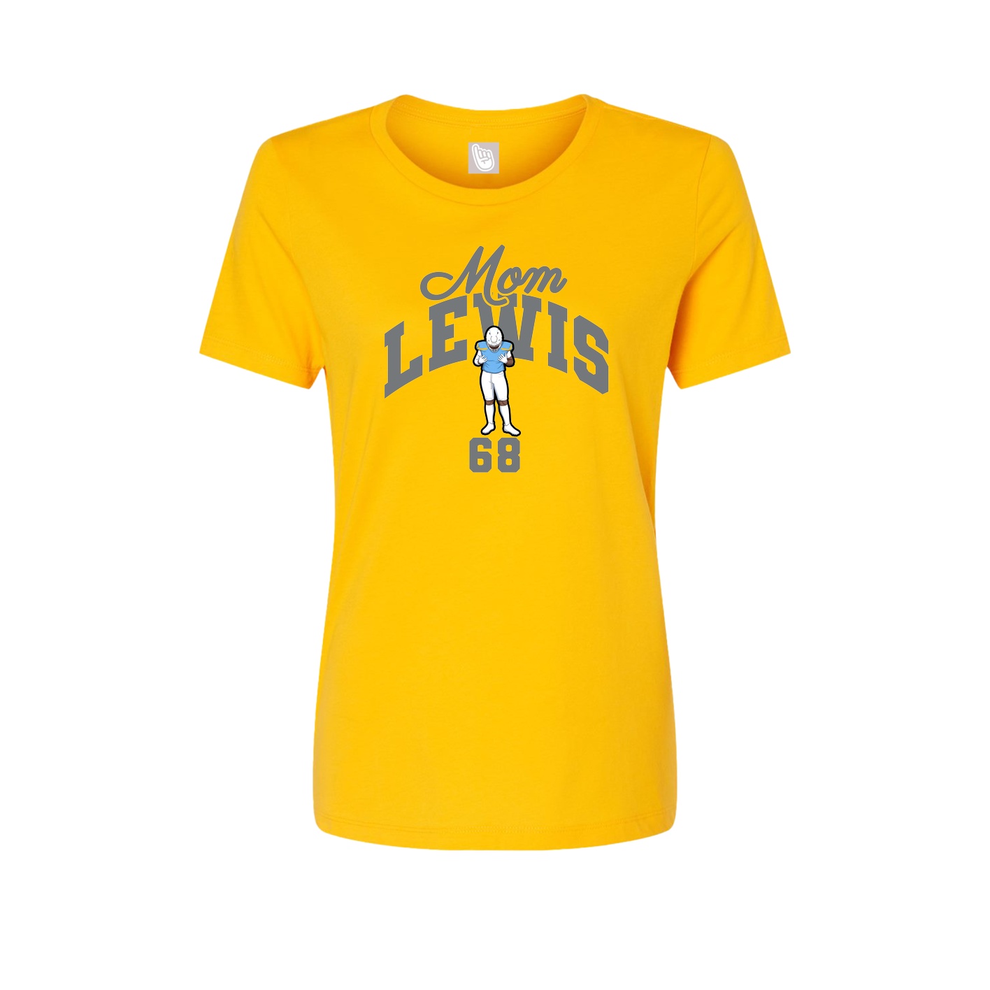 Womens Tee — Mothers Day Arch in Gold