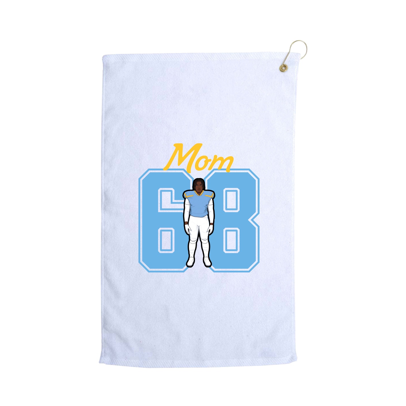Golf Towel — Mothers Day Shirsey in White
