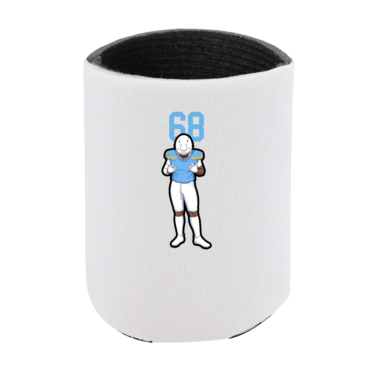 Can Holder — Number Top in White
