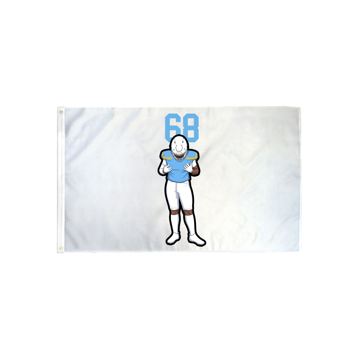 3x5 Flag — Number Top in Classic