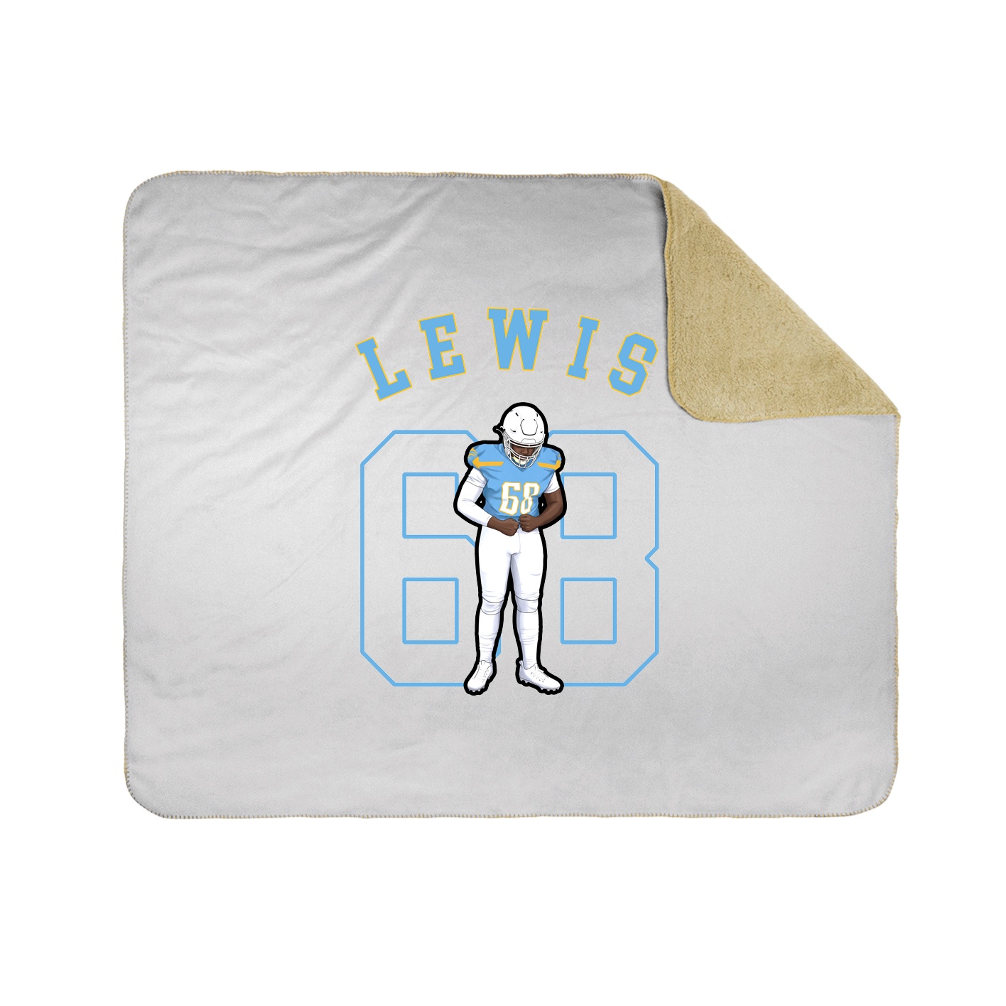 Throw Blanket — Shirsey Arch in White