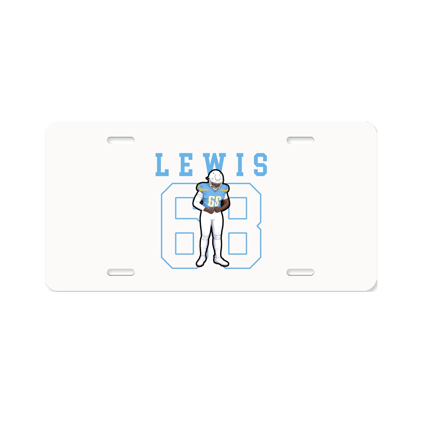 License Plate — Shirsey in Classic