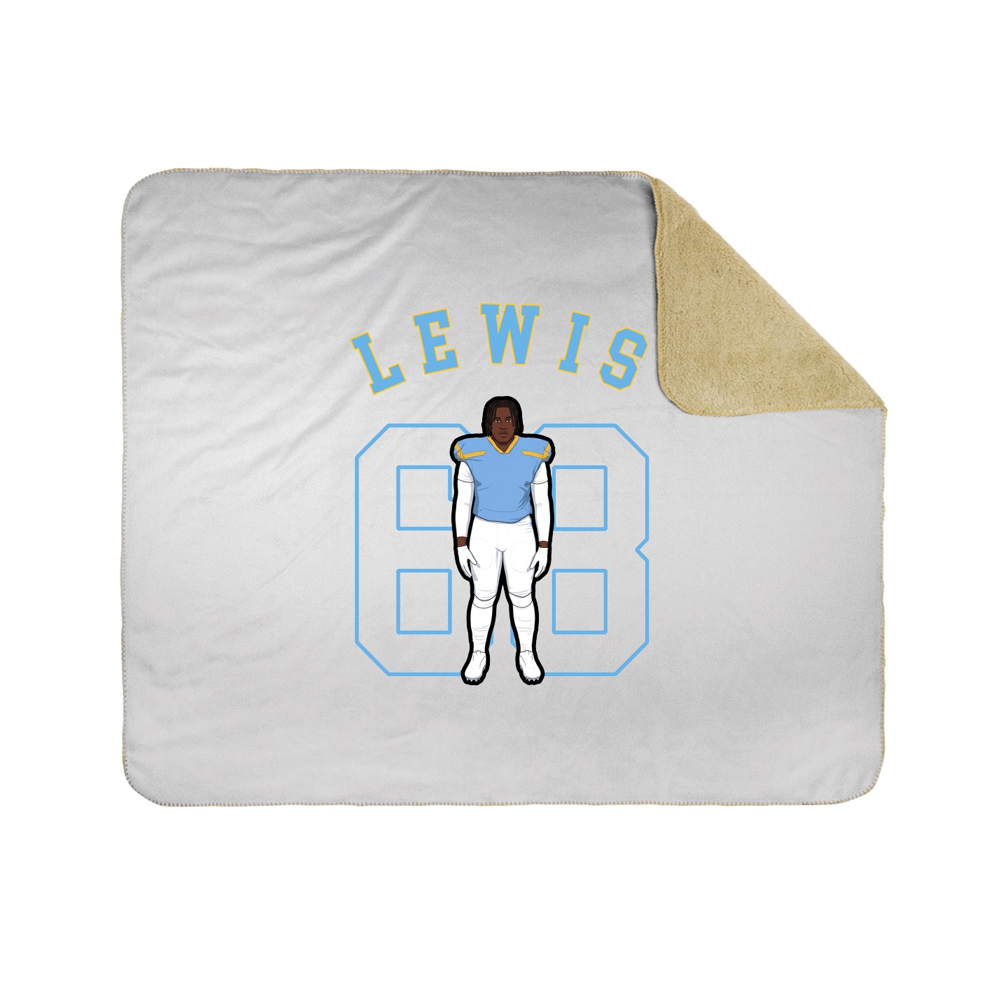 Throw Blanket — Shirsey Arch in White