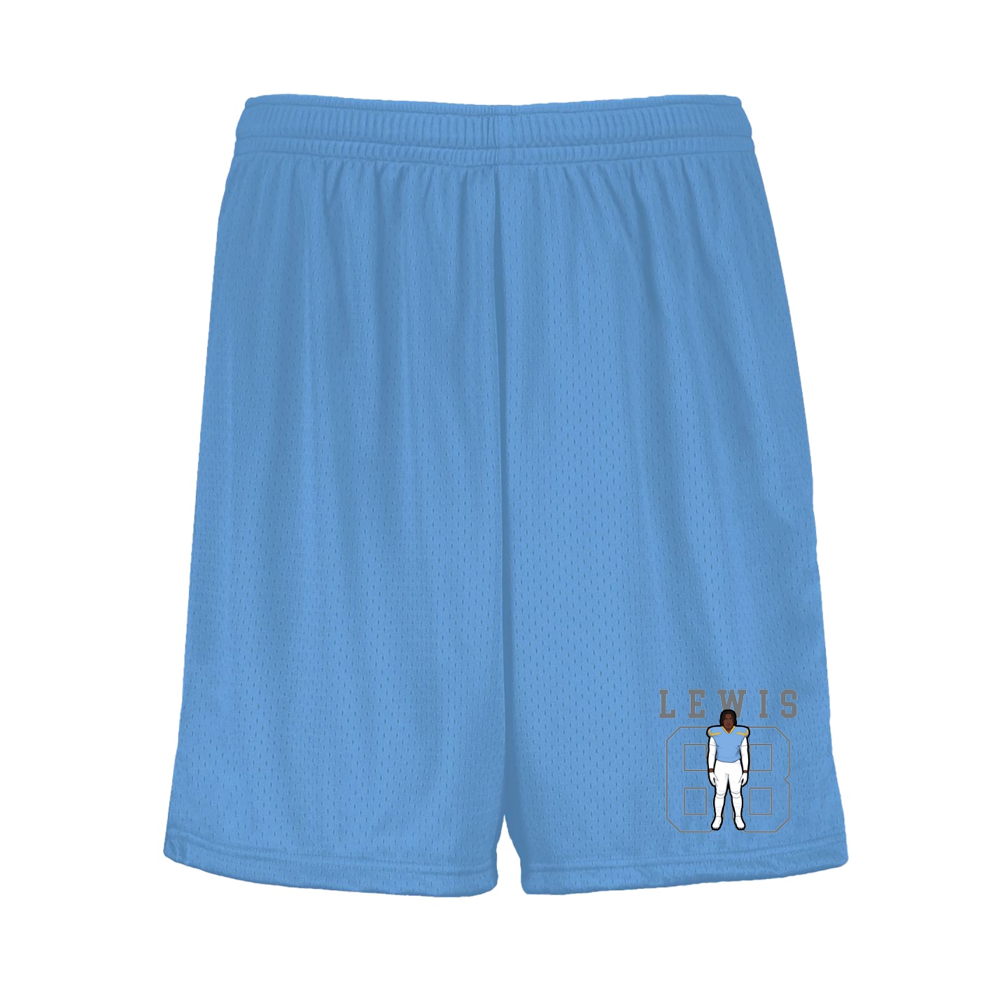 Shorts — Shirsey in Light Blue