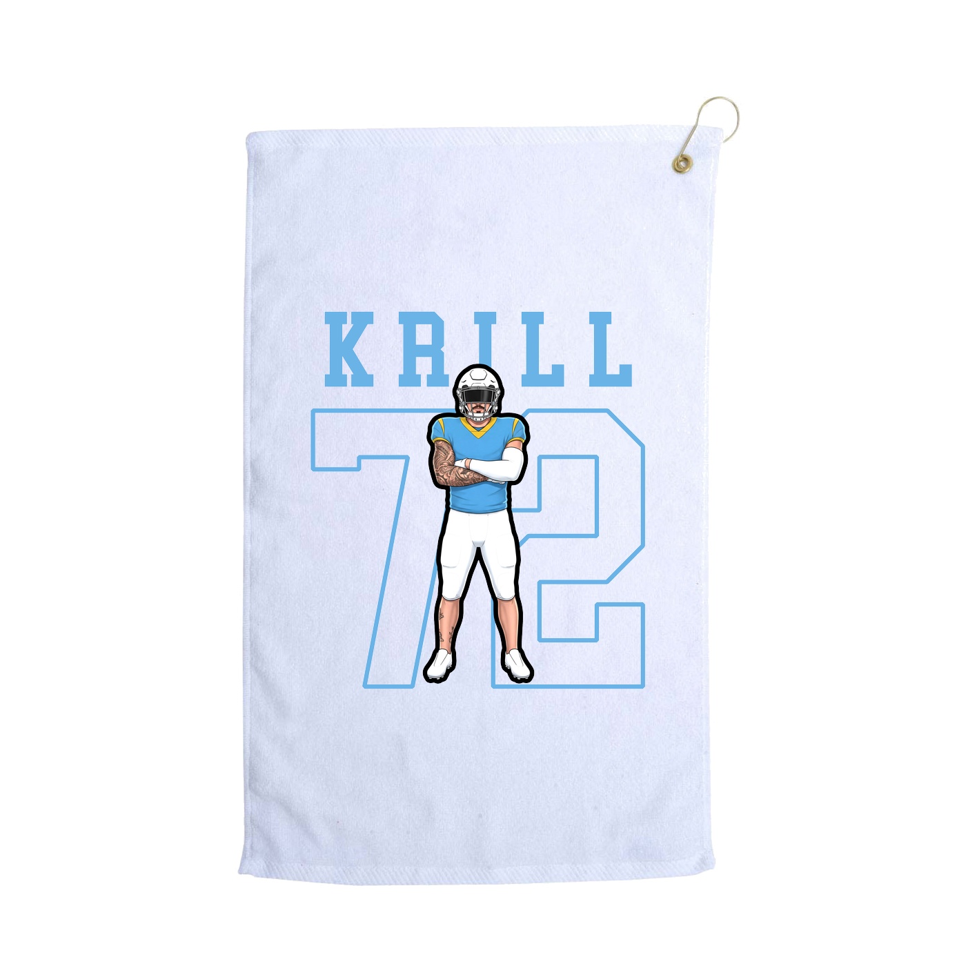 Golf Towel — Shirsey in White