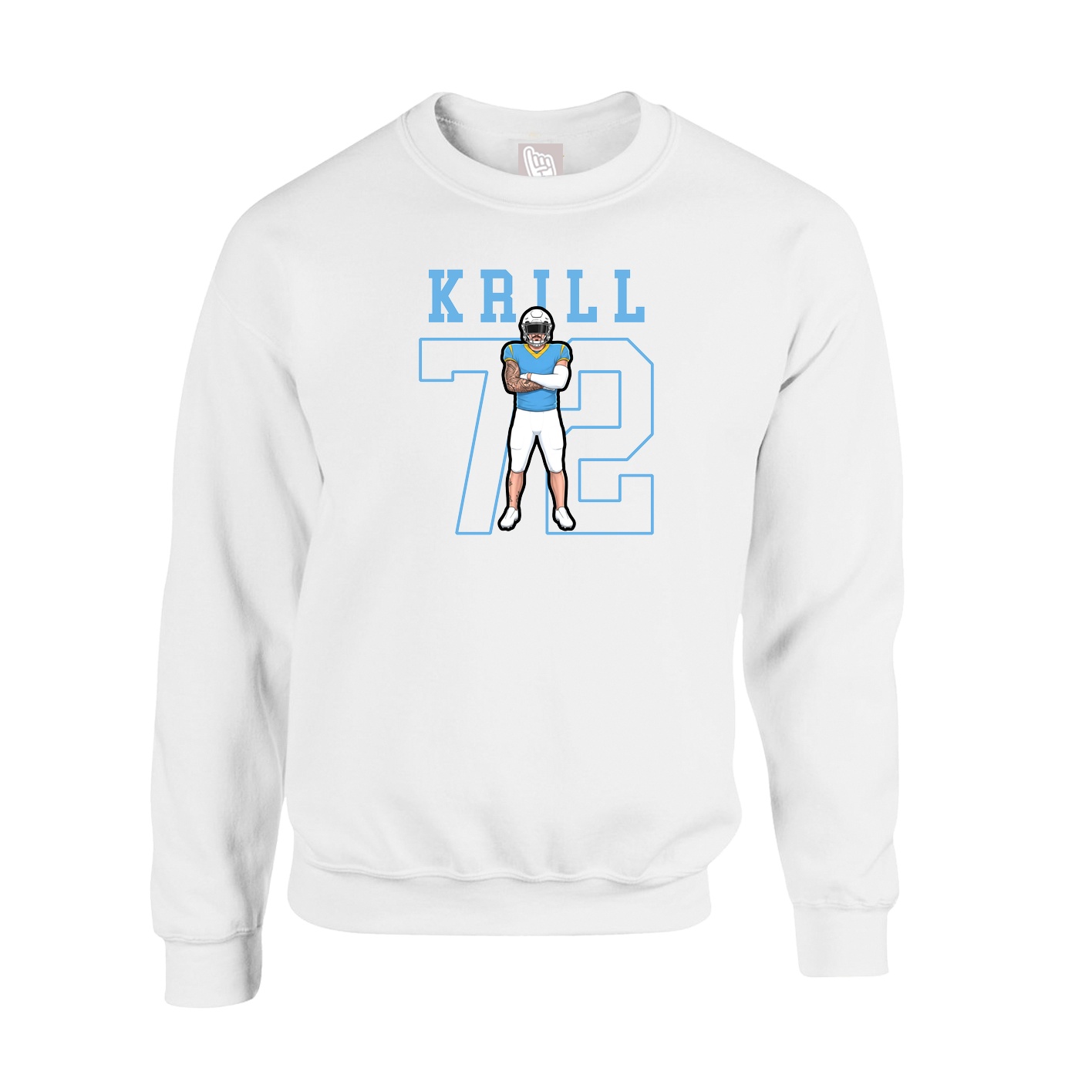 Fleece Crew — Shirsey in White