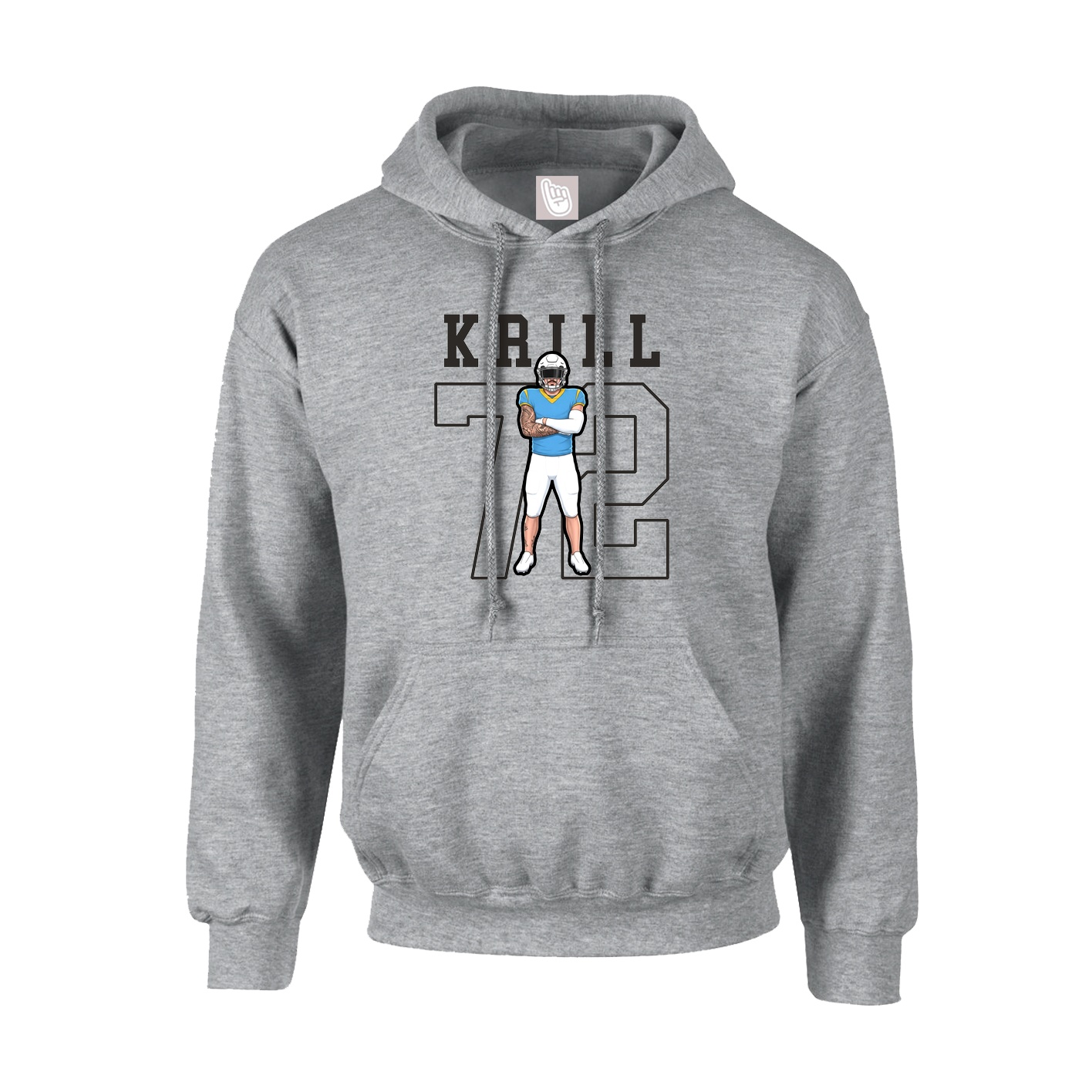 Youth Hoodie — Shirsey in Grey
