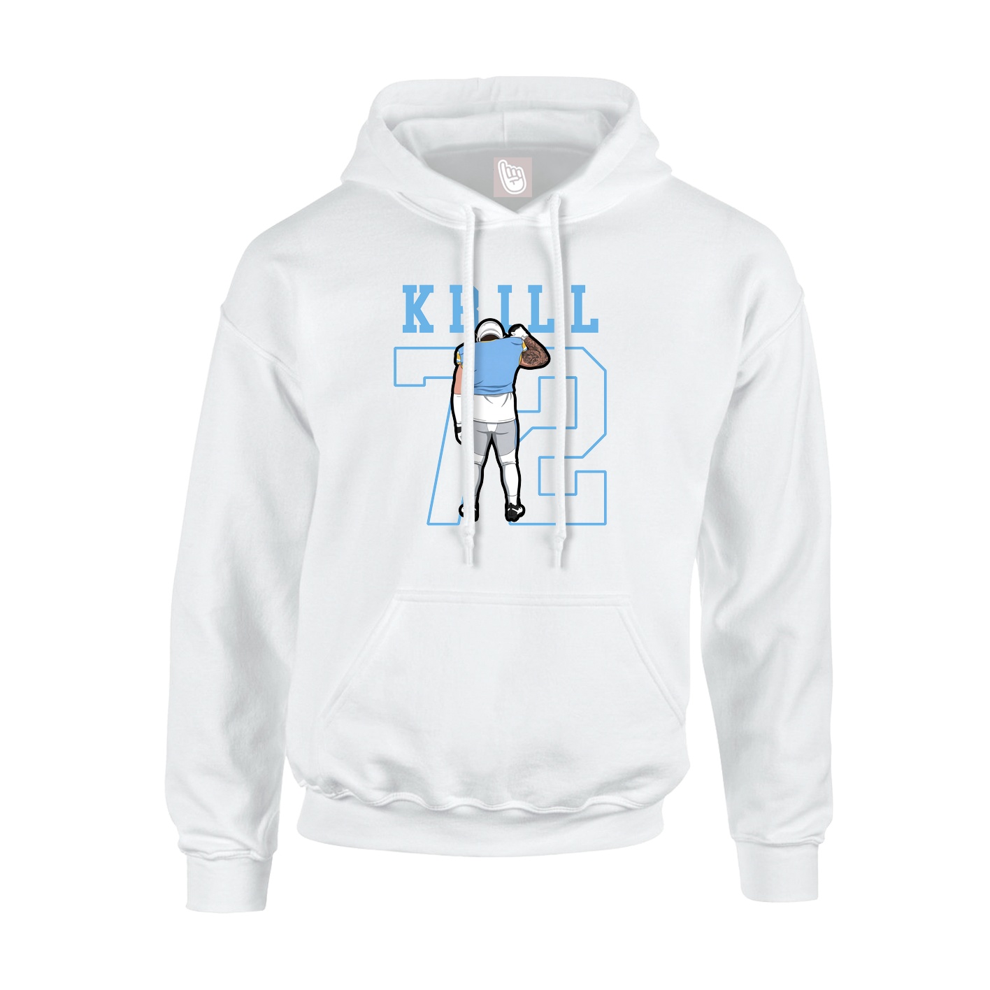 Hoodie — Shirsey in White