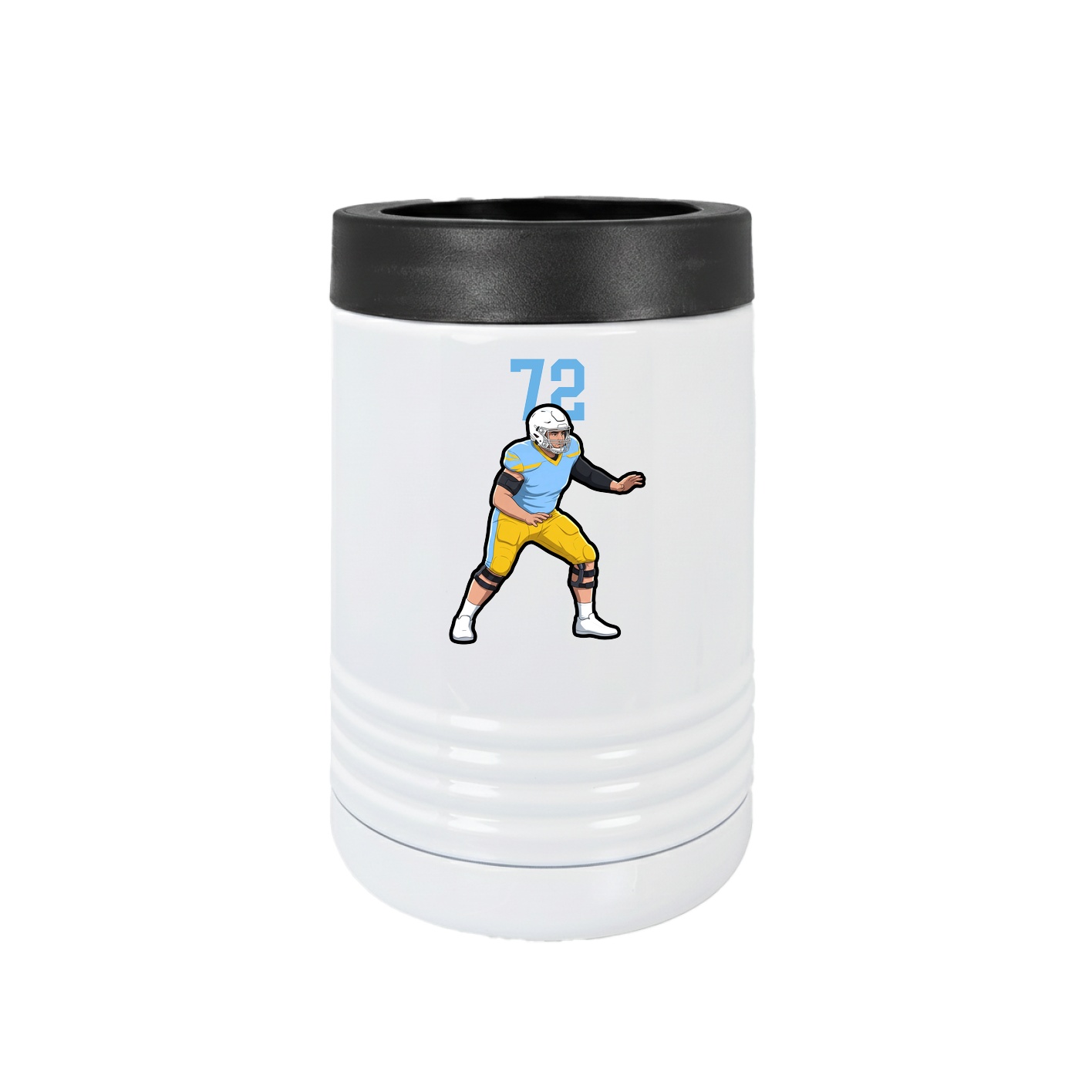 Beverage Holder — Number Top in White