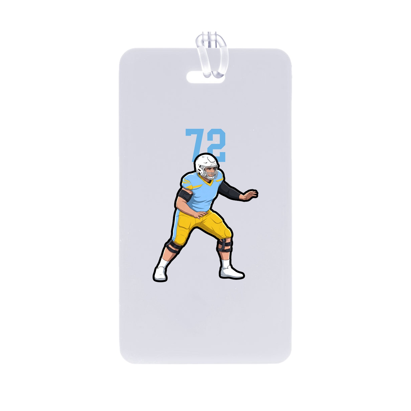 Bag Tag — Number Top in Classic
