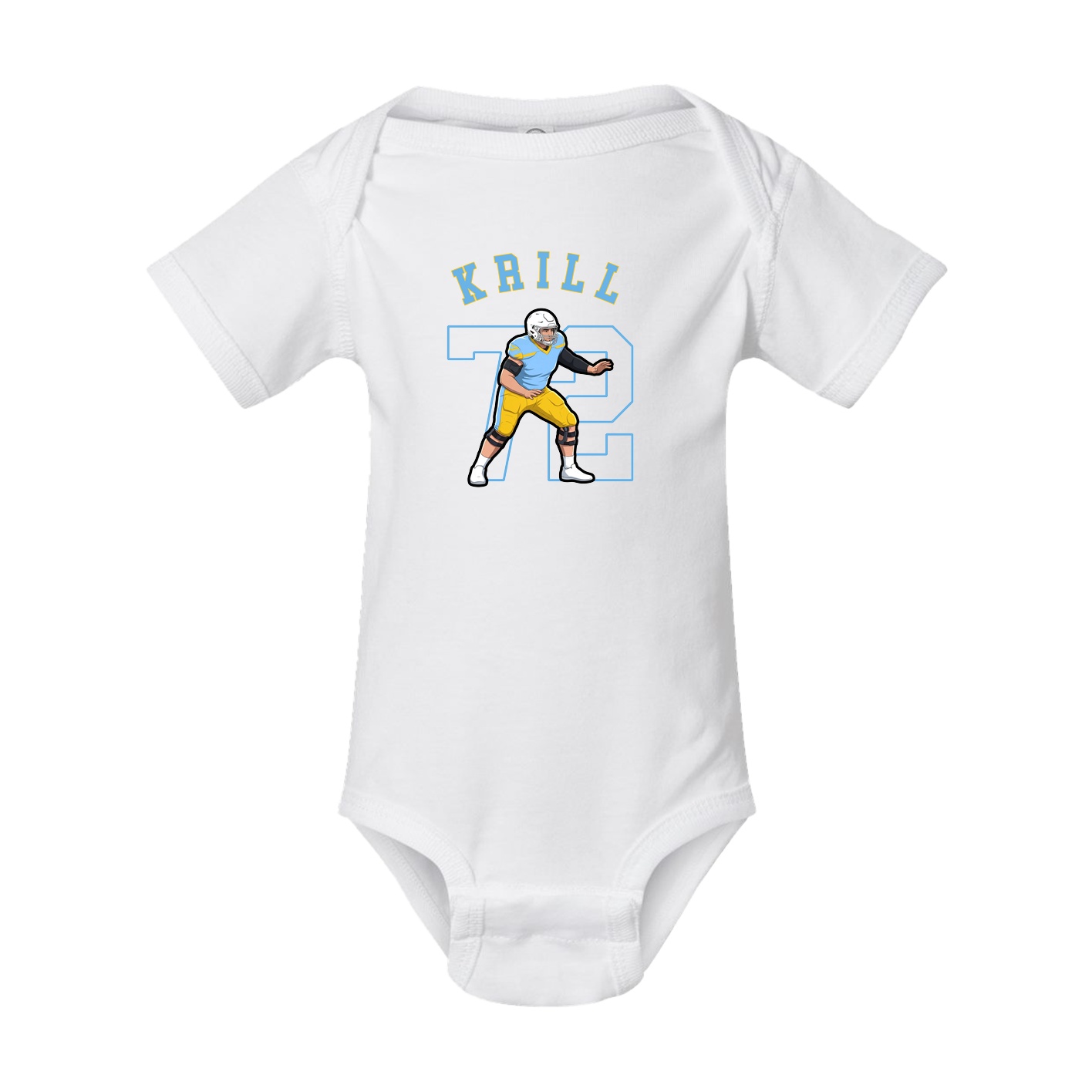Baby Onesie — Shirsey Arch in White