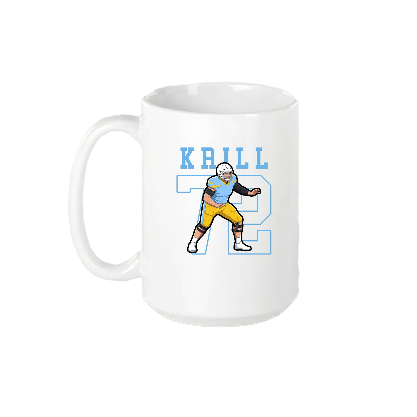 15oz Coffee Mug — Shirsey in White