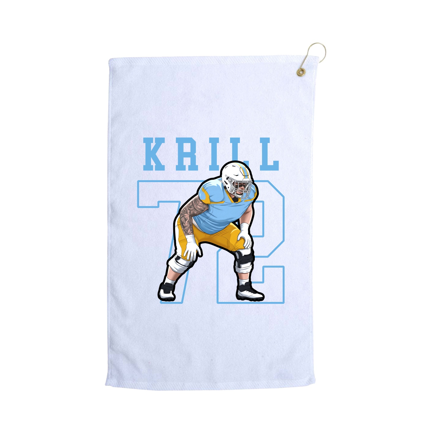 Golf Towel — Shirsey in White