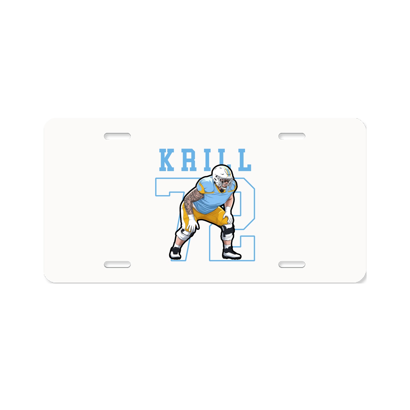 License Plate — Shirsey in Classic