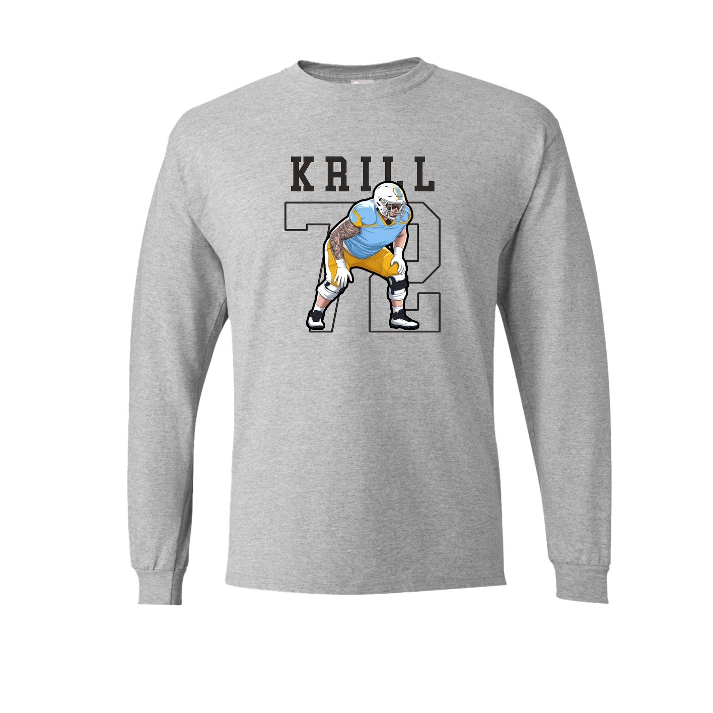 Long Sleeve Tee — Shirsey in Grey