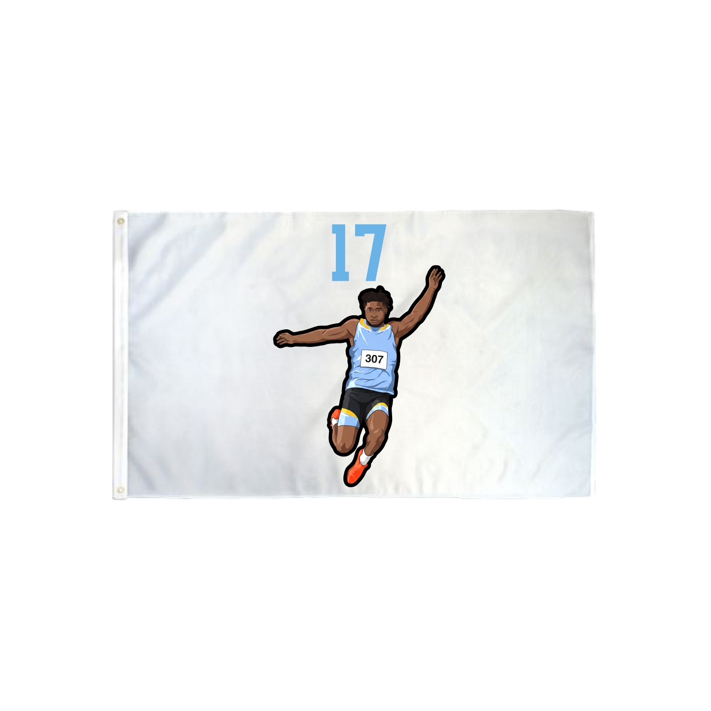 3x5 Flag — Number Top in Classic