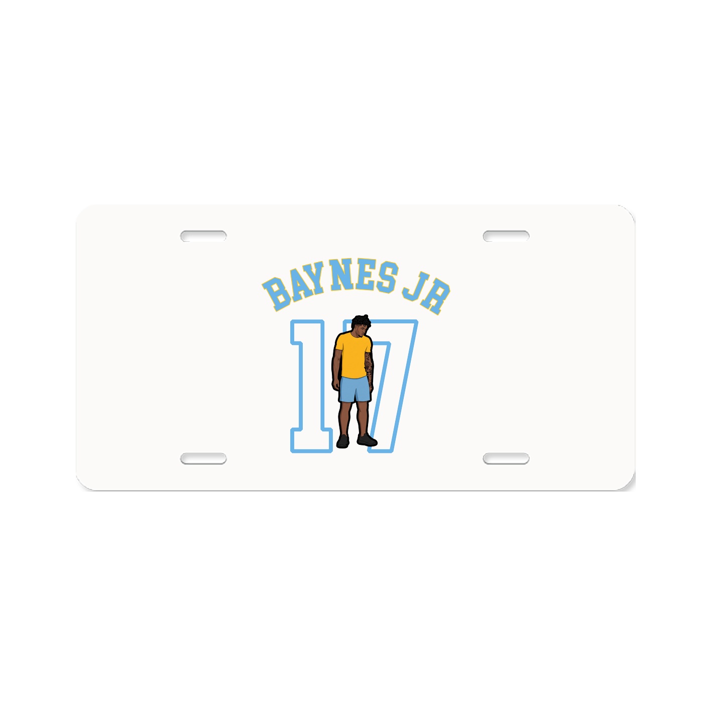 License Plate — Shirsey Arch in Classic