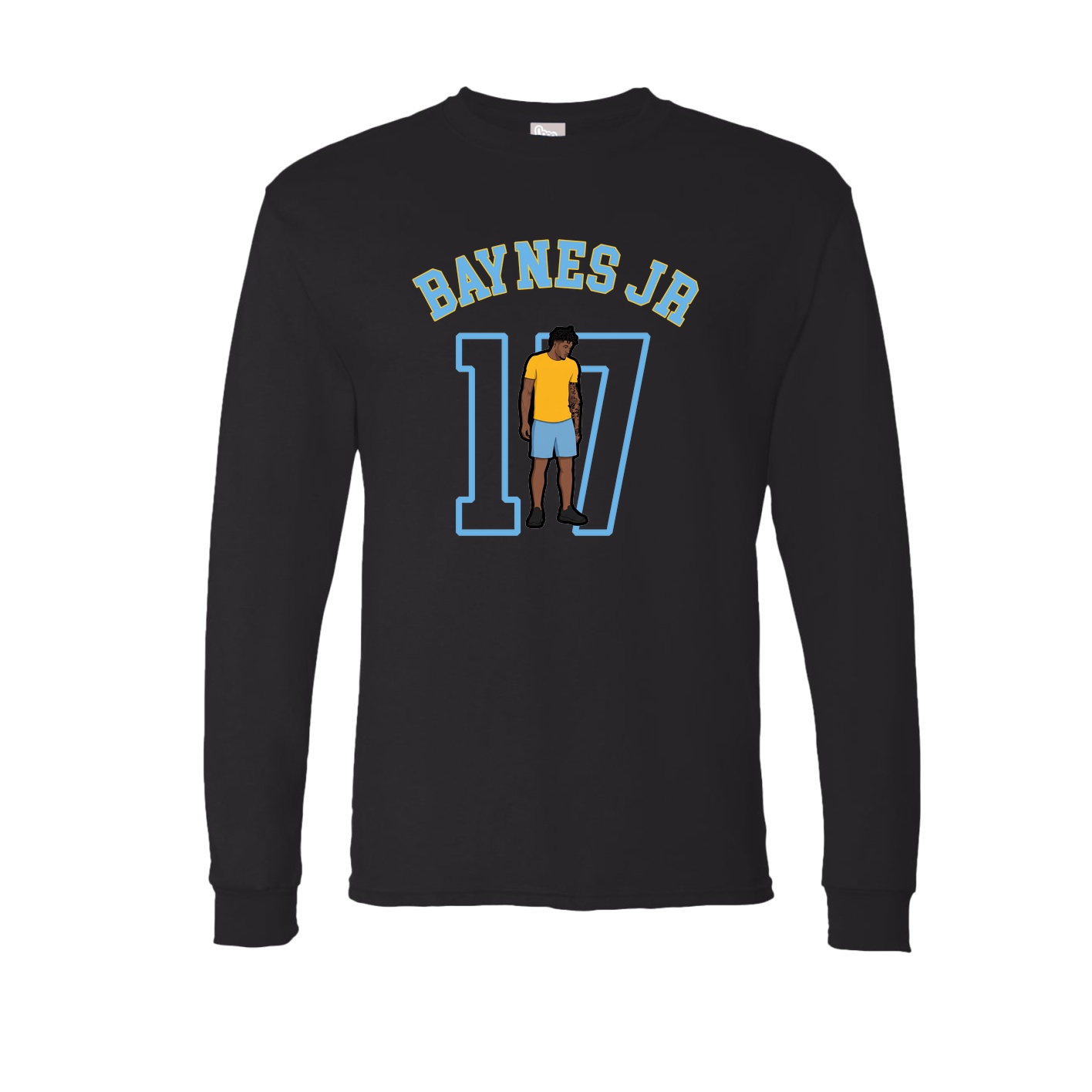 Long Sleeve Tee — Shirsey Arch in Black