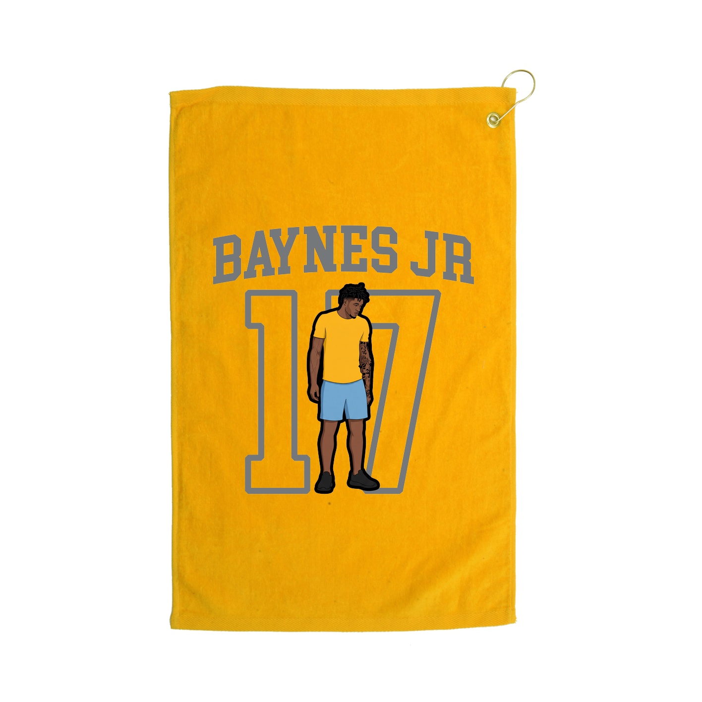 Golf Towel — Shirsey in Gold