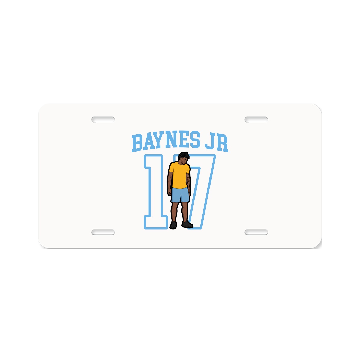License Plate — Shirsey in Classic