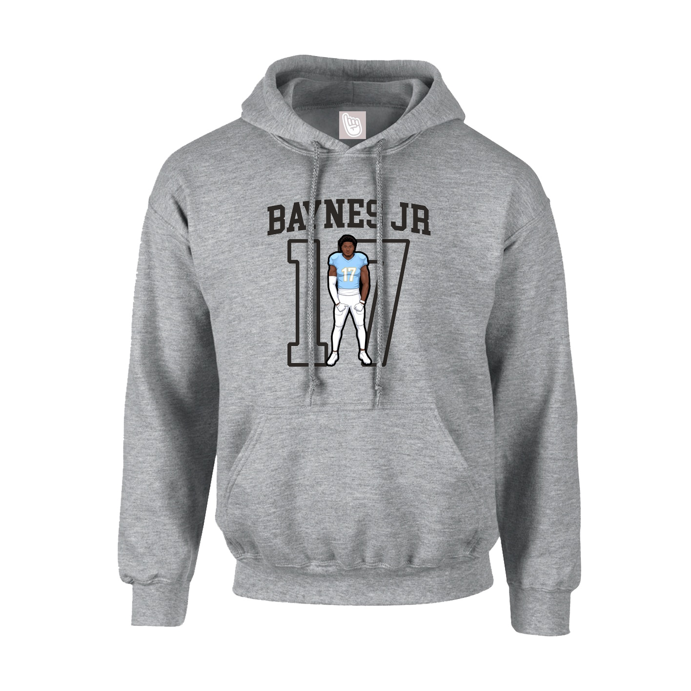Hoodie — Shirsey in Grey