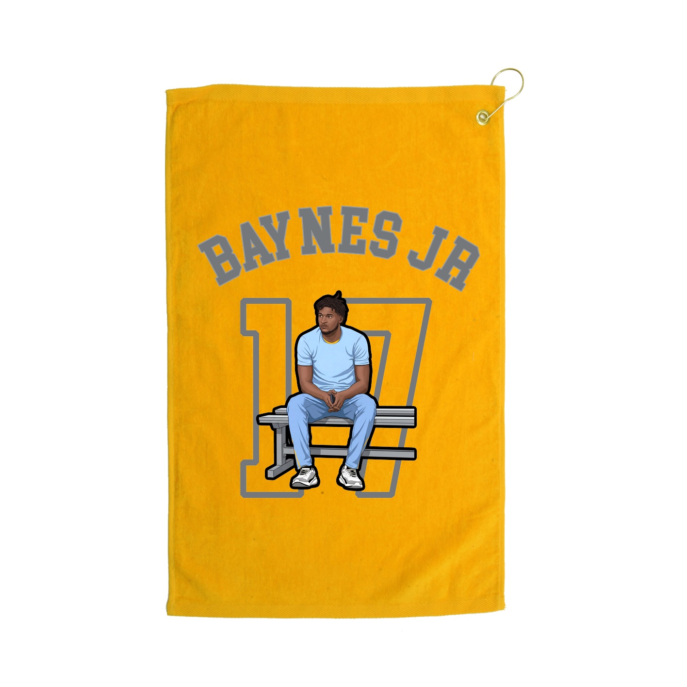 Golf Towel — Shirsey Arch in Gold