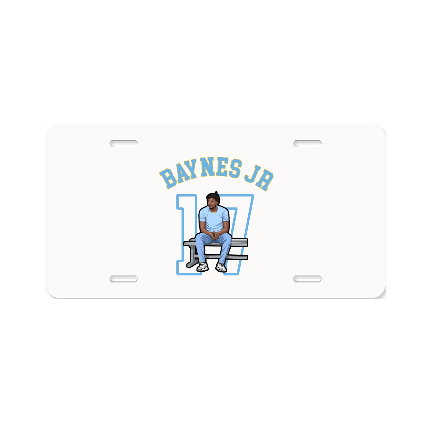 License Plate — Shirsey Arch in Classic