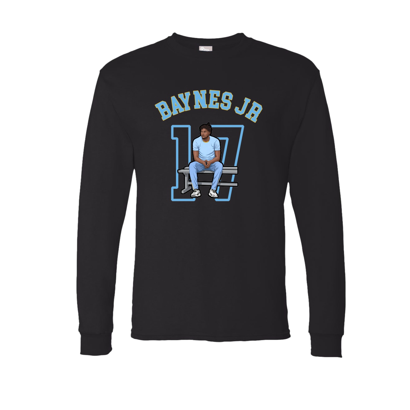 Long Sleeve Tee — Shirsey Arch in Black