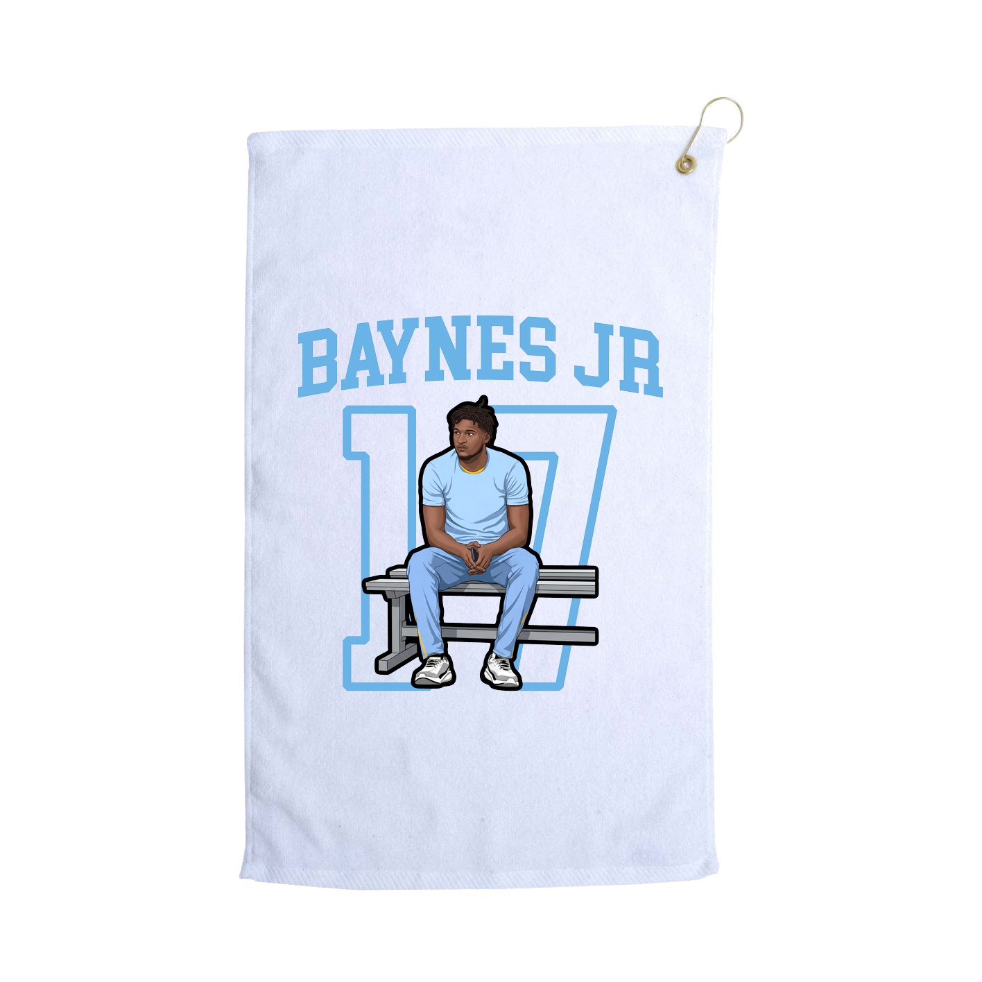 Golf Towel — Shirsey in White