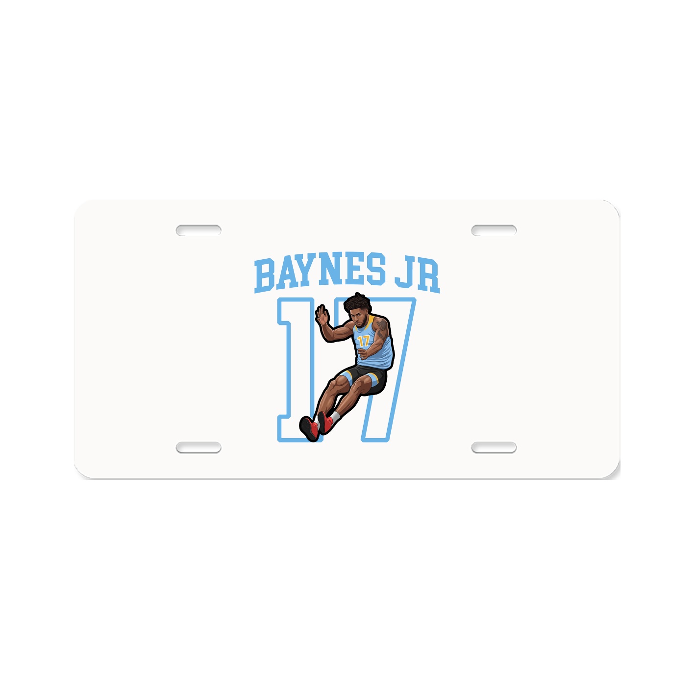 Aluminum License Plate