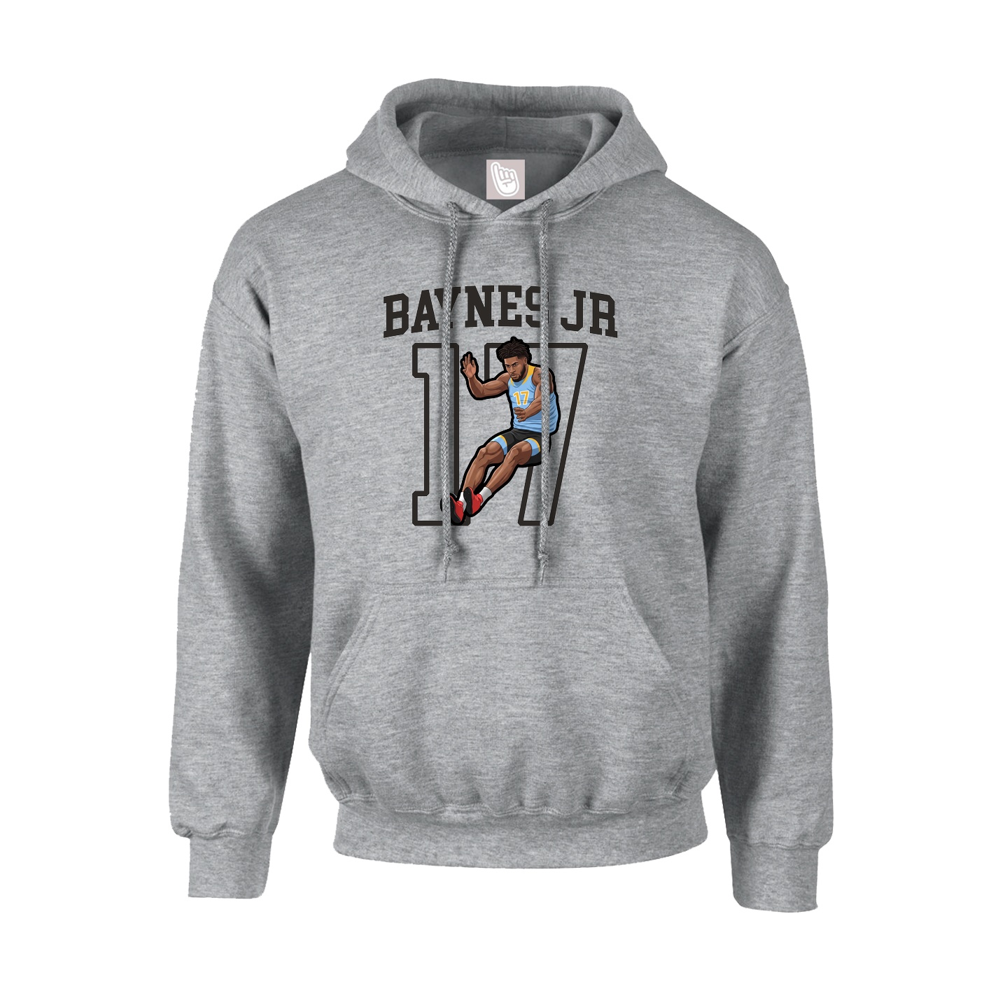 Hoodie — Shirsey in Grey