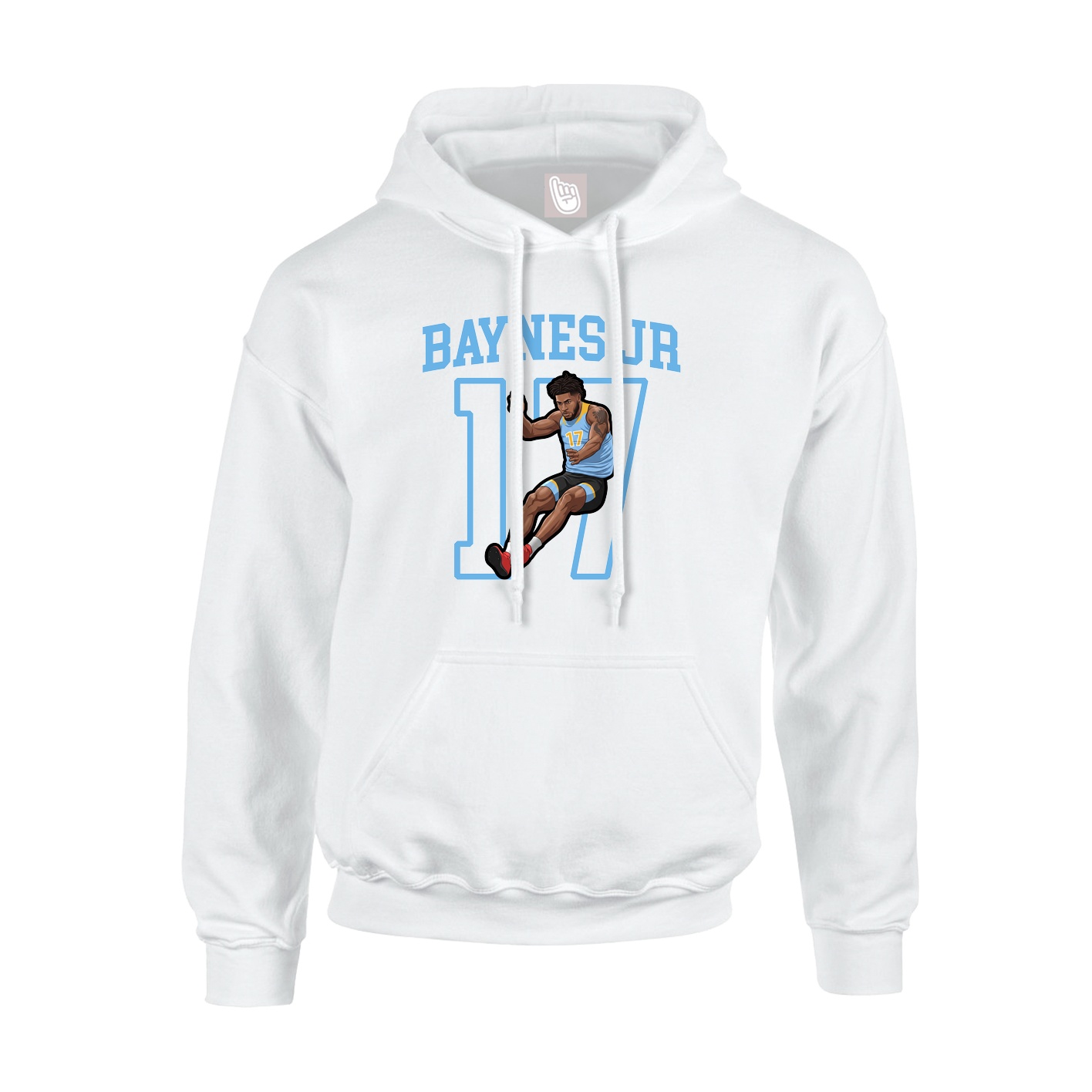 Youth Hoodie — Shirsey in White