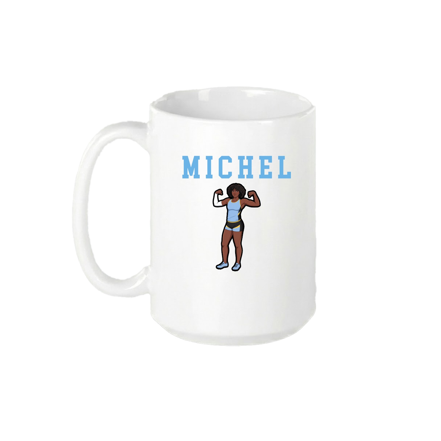 15oz Coffee Mug — Shirsey in White