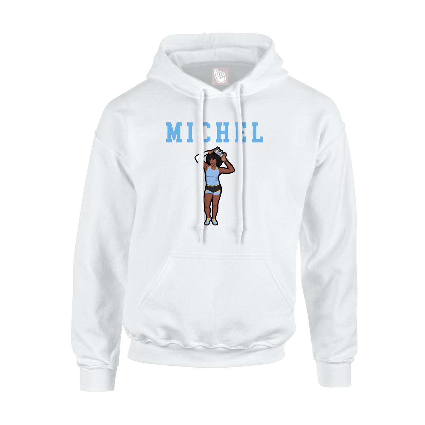 Youth Hoodie — Shirsey in White