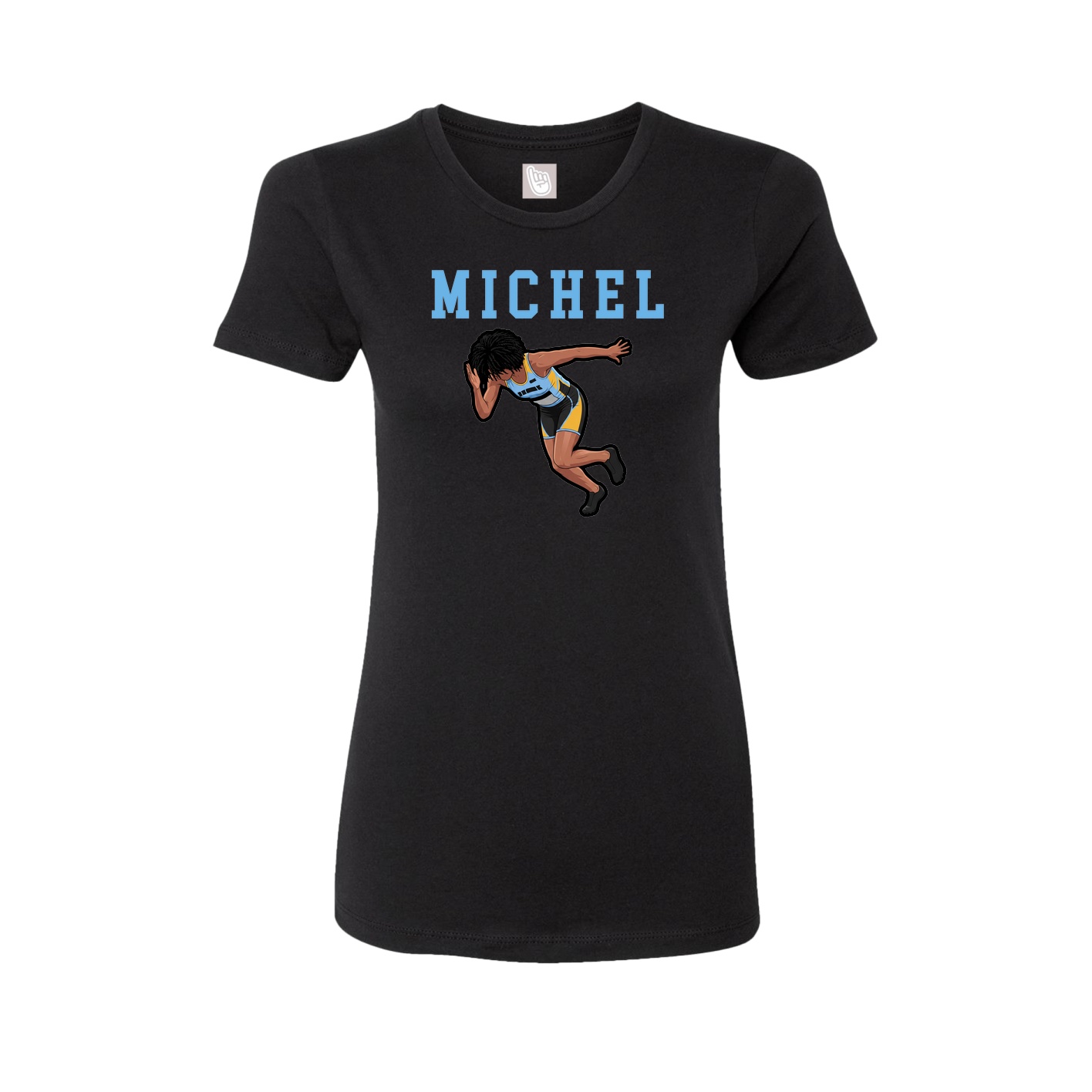 Fitted Women's Tee — Shirsey in Black